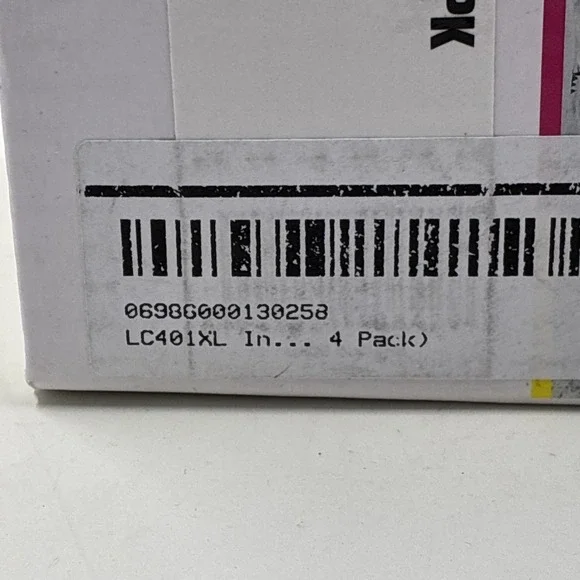 CB-LC404-4PK Ink Black, Blue, Magenta Colors Only.  No Yellow Ink. Read Descript - Picture 4 of 12